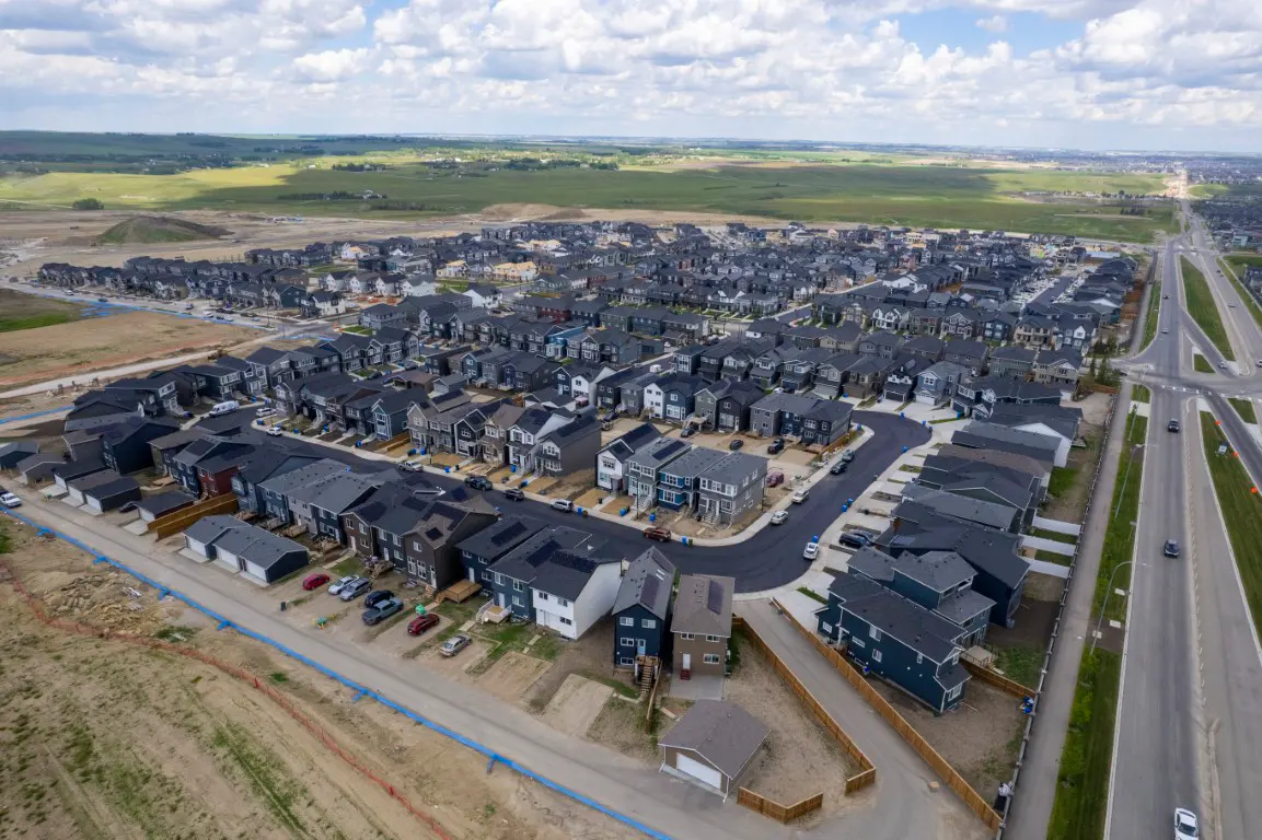 Glacier Ridge community in Calgary