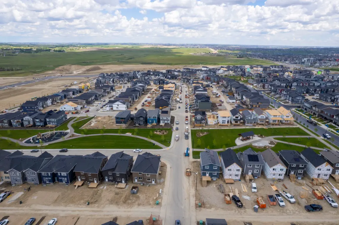 Glacier Ridge community in Calgary