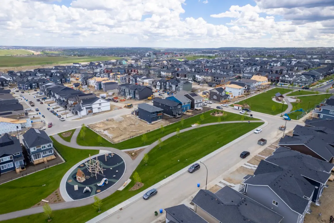 Glacier Ridge community in Calgary