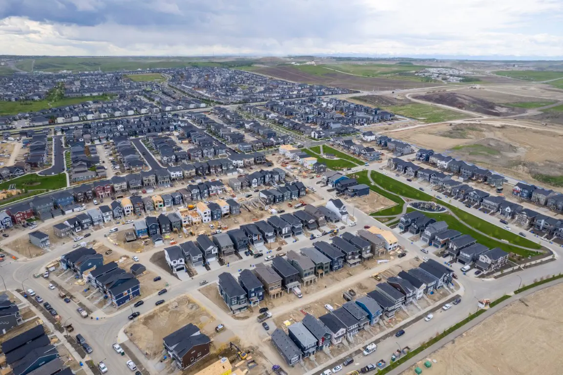 Glacier Ridge community in Calgary